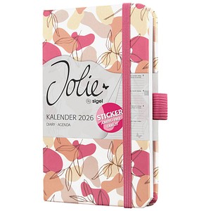 4004360775000 - Buchkalender J6358 pink beige weiß 2 Seiten 1 Woche 4004360775000 Sigel 4004360775000 - Buchkalender J6358 pink beige weiß 2 Seiten 1 Woche 4004360775000 Sigel