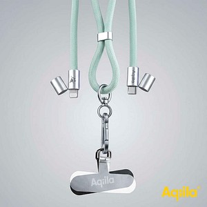 8716778936138 - LANYARD Handykette Ladekabel grün Kabellänge 03 - 15 m 30 Watt 8716778936138 - LANYARD Handykette Ladekabel grün Kabellänge 03 - 15 m 30 Watt