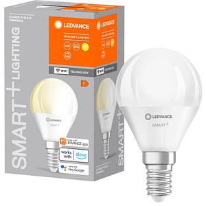 4058075778610 - Smarte LED-Lampe mit WiFi Technologie Sockel E14 Dimmbar Warmweiß (2700 k) ersetzt Glühlampen mit 40 w smart+ WiFi Mini Bulb Dimmable 1er-Pack 4058075778610 - Smarte LED-Lampe mit WiFi Technologie Sockel E14 Dimmbar Warmweiß (2700 k) ersetzt Glühlampen mit 40 w smart+ WiFi Mini Bulb Dimmable 1er-Pack