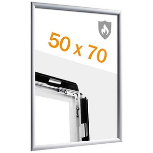 SPRINTIS  Brandschutz-Klapprahmen silber 50,0 x 70,0 cm, 1 St.