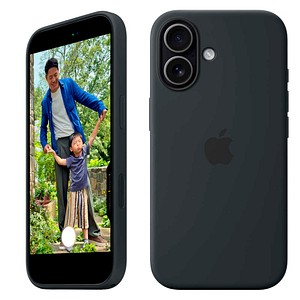 0195950663679 - Silikon Case mit MagSafe Handy-Cover für iPhone 17 schwarz