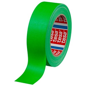 4042448180711 - tesa 4671 Neon Gewebeband grün 500 mm x 250 m 1 Rolle