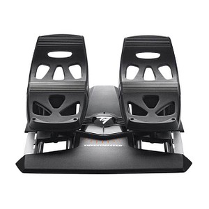 3362932914679 - TFRP TFlight Rudder Pedals Bremspedal-Platte USB RJ12 PC PlayStation 4 Xbox One Schwarz