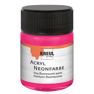 4000798113582 - Acryl Neonfarbe neonpink 50 ml Verzierfarbe - Kreul