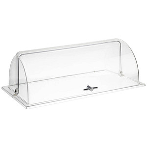 4004133110106 - APS Rolltop-Haube GN-Behälter und GN-Tabletts transparent 4004133110106 - APS Rolltop-Haube GN-Behälter und GN-Tabletts transparent