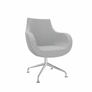 4260761570044 - Sessel Pirum hellgrau chrom Stoff 4260761570044 - Sessel Pirum hellgrau chrom Stoff