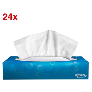 5033848045488 - Kosmetiktücherbox Standard 2-lagig weiß 100 Tücher 5033848045488 2400 Tuch