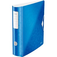 Leitz Active Wow 1106 Ordner Blau Kunststoff 8 2 Cm Din Gunstig Online Kaufen Office Discount