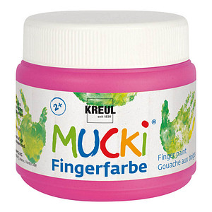 4000798117245 - Mucki Fingerfarbe Quietsch pink 150 ml Kinderbasteln - Kreul