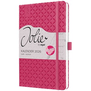 4004360775901 - Buchkalender J6105 pink 2 Seiten 1 Woche 4004360775901 Sigel 4004360775901 - Buchkalender J6105 pink 2 Seiten 1 Woche 4004360775901 Sigel