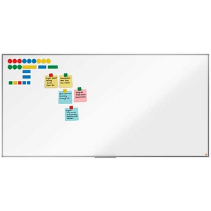 Nobo Whiteboard Essence Emaille magnetisch Aluminiumrahmen 2400x1200mm