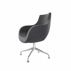 4260761570051 - Sessel Pirum anthrazit chrom Stoff 4260761570051 - Sessel Pirum anthrazit chrom Stoff