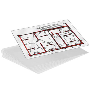 0033816067332 - Document Laminating Pouch - 25-pack - glossy - 303 x 426 mm - lamination pouches