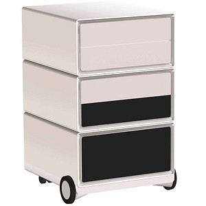 3660141954029 - easyOffice Classic Chic Rollcontainer weiß bunt 4 Auszüge 390 x 436 x 642 cm 3660141954029 PAPERFLOW