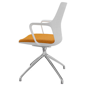 4260761570068 - Konferenzstuhl Eta 4260761570068 orange weiß Kunststoff 4260761570068 - Konferenzstuhl Eta 4260761570068 orange weiß Kunststoff