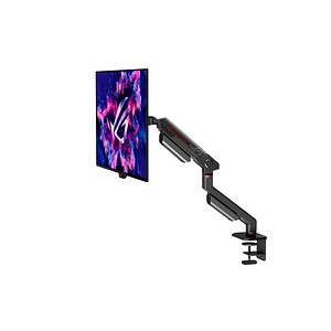 4711387371060 - ASUS Monitor-Halterung ROG Ergo schwarz für 1 Monitor Tischklemme