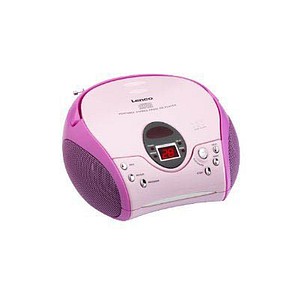 8711902022107 - SCD-24 Pink - Tragbares FM-Radio mit CD-Player - Kopfhöreranschluß - Pink