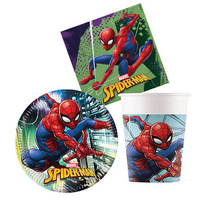 4058411002317 - Dekoartikel mehrfarbig Partyset S Spiderman