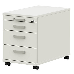 4059484230621 - röhr Techno Rollcontainer weiß 4 Auszüge 430 x 600 x 544 cm 4059484230621 - röhr Techno Rollcontainer weiß 4 Auszüge 430 x 600 x 544 cm