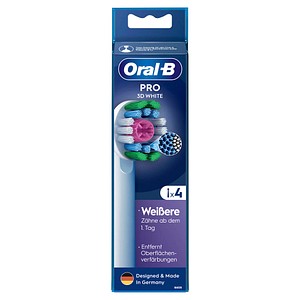 8006540860960 - ORAL-B Pro 3DWhite 4 Stück Aufsteckbürsten
