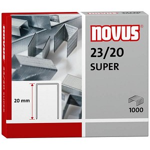 4009729003411 - Heftklammern SUPER 042-0240 Stahldraht verzinkt 23 20 Heftleistung 170 Blatt max  4009729003411 1000 Stück