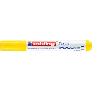 4004764014422 - 0 edding Textilmarker edding Textilmarker 4500 gb 20 - 50 mm Gelb