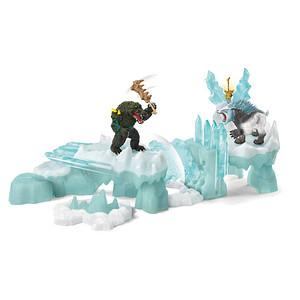 4059433572994 - Eldrador Creatures 42497 Angriff auf die Eisfestung Spielfiguren-Set 4059433572994 Schleich