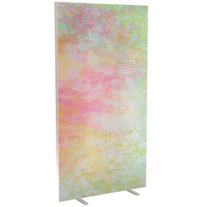 PAPERFLOW Trennwand easyScreen Colour, 61650 bunt 94,0 x 173,4 cm, 1 St.