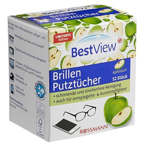 4305615710655 - Brillenputztücher 1-lagig weiß 52 St