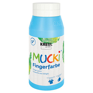KREUL MUCKI Fingerfarbe hellblau 750,0 ml, 1 St.