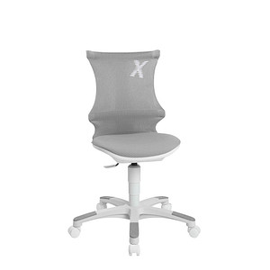 4014296796833 - Kinderdrehstuhl Sitness X Chair 10 FX130CR33 grau weiß Stoff 4014296796833 Topstar