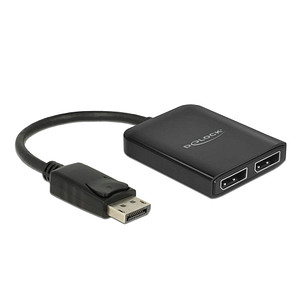 4043619877683 - DisplayPort 14 Splitter 1 x DisplayPort zu 2 x DisplayPort mst (87768) - Delock 4043619877683 - DisplayPort 14 Splitter 1 x DisplayPort zu 2 x DisplayPort mst (87768) - Delock