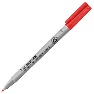 4007817304525 - Folienstift 316 F rot 06 mm non-permanent 4007817304525 Staedtler (Lumocolor)