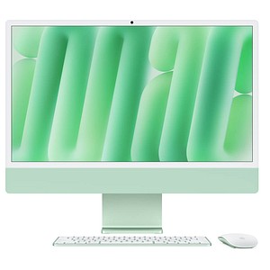 0195949596735 - 24-inch iMac with Retina 45K display M4 chip with 10-core CPU and 10-core GPU 16GB 512GB SSD - Green