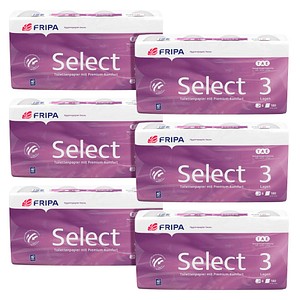 4000883100183 - Toilettenpapier Select 1030807 3-lagig hochweiß 180 Blatt Rolle 4000883100183 48 Rolle 4000883100183 - Toilettenpapier Select 1030807 3-lagig hochweiß 180 Blatt Rolle 4000883100183 48 Rolle