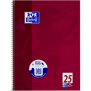 4006144946224 - Collegeblock 100050355 Schule Lineatur 25 liniert mit weißem Rand A4+ 90g violett 80 Blatt 4006144946224 Oxford 4006144946224 - Collegeblock 100050355 Schule Lineatur 25 liniert mit weißem Rand A4+ 90g violett 80 Blatt 4006144946224 Oxford