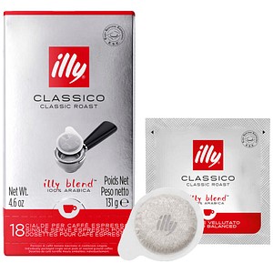 8003753130415 - illy ESE Normale Röstung Kaffee­Pads 18 Portionen 131 Gramm