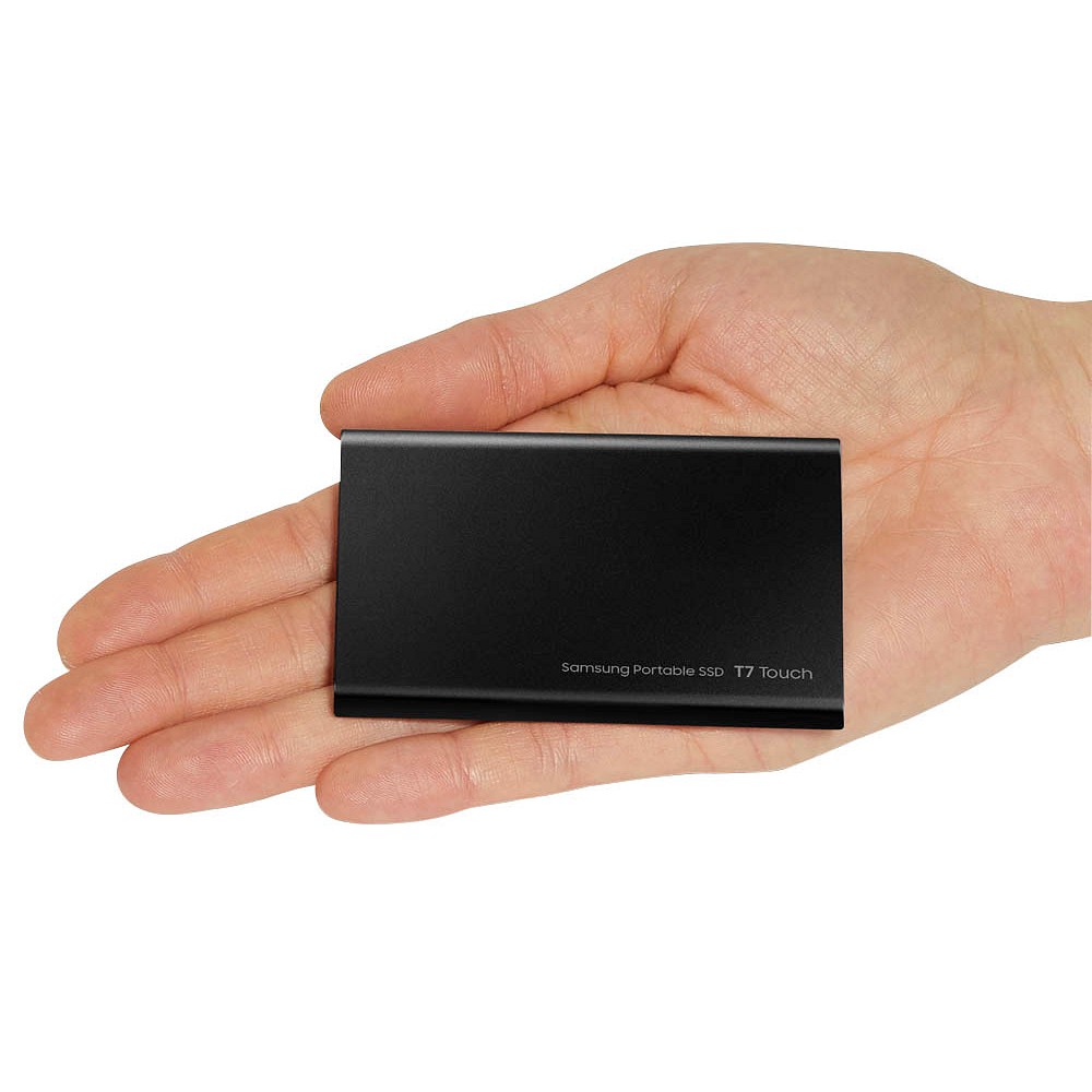 SAMSUNG T7 Touch 2 TB externe SSD-Festplatte schwarz