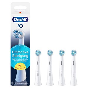 Oral-B iO Ultimative Reinigung Zahnbürstenaufsätze, 4 St.