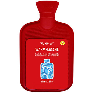 4260206624172 - 2 Liter Wärmflasche rot