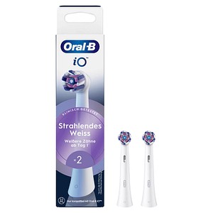 8700216373210 - Braun Oral-B IO 2er Ersatzbürste Radiant White 373210 8700216373210 - Braun Oral-B IO 2er Ersatzbürste Radiant White 373210