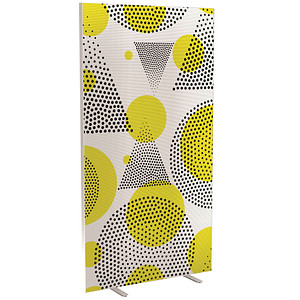 PAPERFLOW Trennwand easyScreen Business, 62241 bunt 94,0 x 173,4 cm, 1 St.