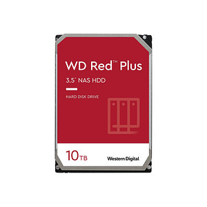 Western Digital Red Plus 10 TB interne HDD-NAS-Festplatte