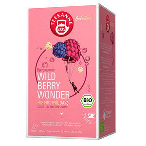 9001475084640 - Bio Luxury Cup Wild Berry Wonder Bio-Tee 25 Portionen 9001475084640 TEEKANNE 134 Gramm 9001475084640 - Bio Luxury Cup Wild Berry Wonder Bio-Tee 25 Portionen 9001475084640 TEEKANNE 134 Gramm