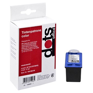 4250073719965 - Druckerpatrone 09974280-DOTS kompatibel zu HP 28 color (cyan   magenta   gelb) 4250073719965 Dots