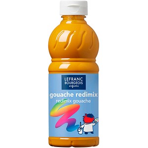 LEFRANC BOURGEOIS Gouache Liquide Redimix Temperafarbe gelb 500,0 ml