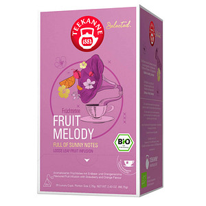 9001475084657 - Bio Luxury Cup Fruit Melody Bio-Tee 25 Portionen 9001475084657 109 Gramm