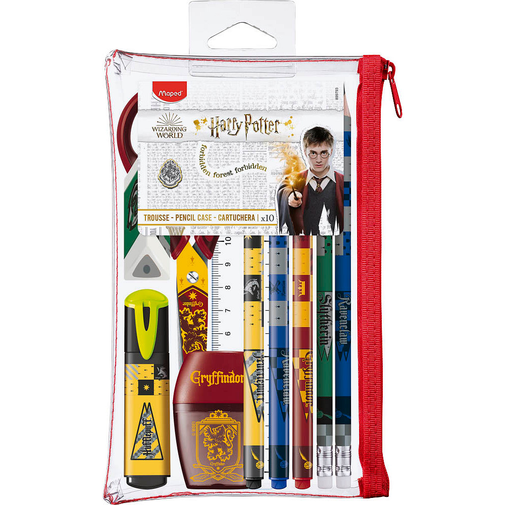 maped Harry Potter Bleistifte HB rot, gelb, grün, grau, blau, gelb 6 St.
