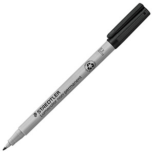 STAEDTLER Lumocolor Folienstift schwarz 0,6 mm non-permanent