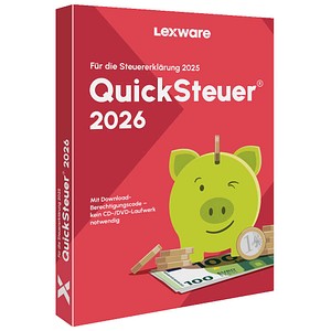 9783648188767 - LEXWARE QuickSteuer 2026 (für das Steuerjahr 2025) Software Vollversion (PKC)